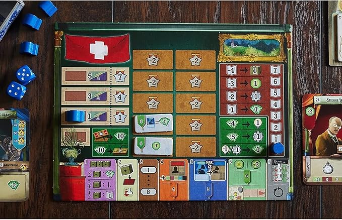 Crystal Palace - Dice Placement Strategy Board Game, Create Wild Inventions at The 1851 World's Fair in London, 2-5 Players, 90-150 Minute Playtime, Ages 15+