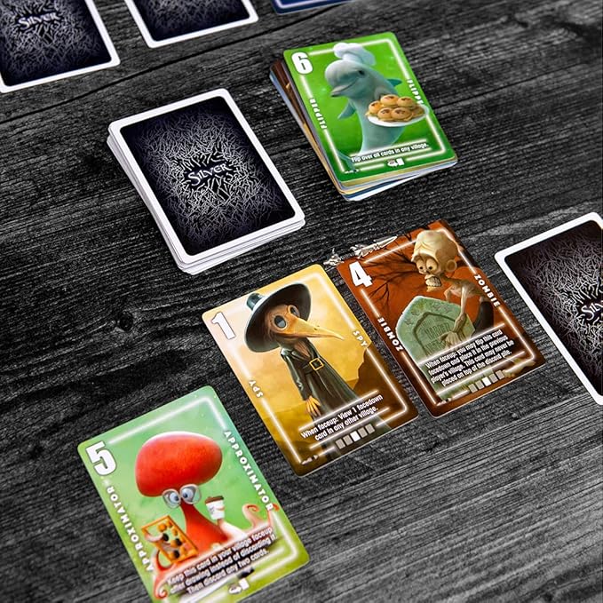 Silver Dagger, Fun, Competitive, and Strategic Card Game, Fun for Family Game Night