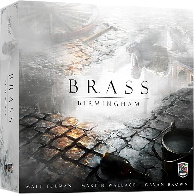 Brass: Birmingham - an Economic Strategy Game for 2-4 Players | #1 Board Game on Board Game Geek | Ages 14+ | Plays in 60-120 Minutes