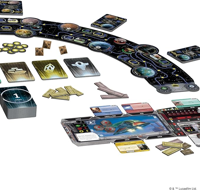 Star Wars Outer Rim Board Game | Strategy Game | Adventure Game for Adults and Teens | Ages 14 and up | 1-4 Players | Average Playtime 3-4 Hours | Made by Fantasy Flight Games