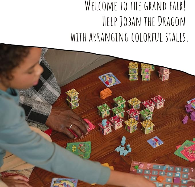Traveling Fair| Family Board Game | Board Game for Kids and Family | Adventure Board Game | Board Game for Kids and Parents | Ages 7+ | for 2 to 4 Players | Average Playtime 30-60 Minutes