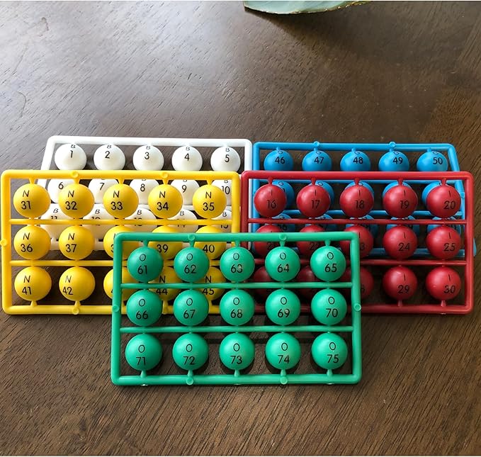 Yuanhe Deluxe Bingo Game Set-Includes Metal Cage,500 Colorful Bingo Chips,100 Bingo Cards,75 Colored Balls,Plastic Masterboard,Great for Large Groups,Parties …