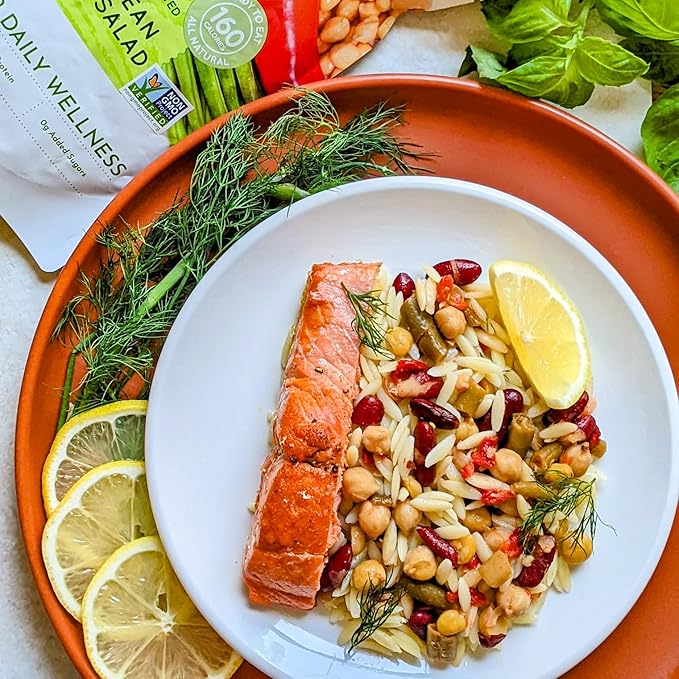 POSHI Marinated Vegetables Variety Pack | All Natural, Fully Cooked, Ready-to-Eat, Keto, Vegan, Paleo, Non GMO, Low Calorie, Gluten Free, Pentry Food, Gourmet, Healthy (6 Pack)