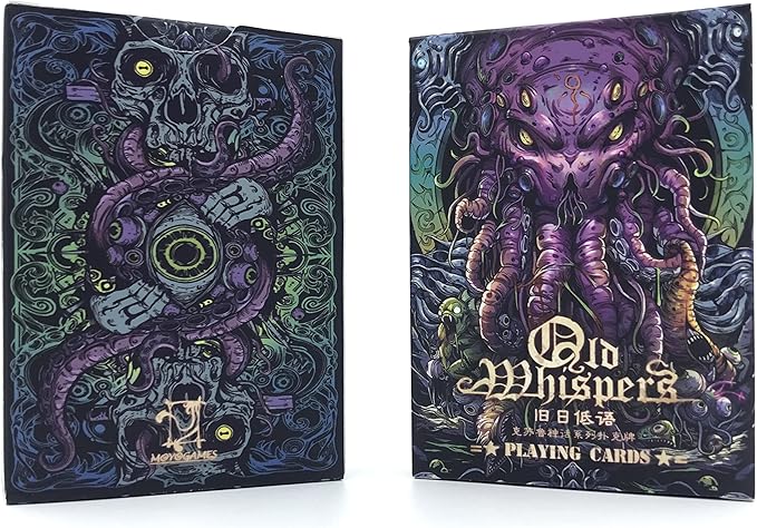 Cthulhu Poker Cards Collection Playing Cards Rare Limited Poker Cards Gift for Men or Women, Great for Cardistry,Card Games and Party (Playing Cards)
