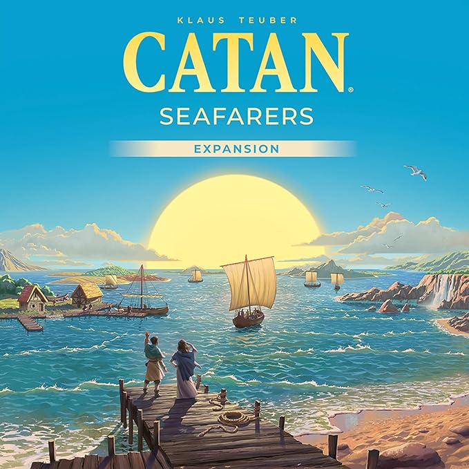 CATAN Seafarers Board Game Expansion (6th Edition) Strategy Game for Kids and Adults, Ages 12+, 3-4 Players, 60 Minute Playtime, Made by Catan Studio