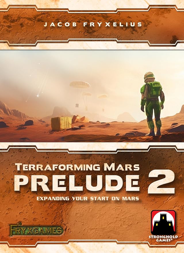 Stronghold Games - Terraforming Mars Prelude 2 - Strategy Board Game Expansion - for 1 to 5 Players and Ages 12+