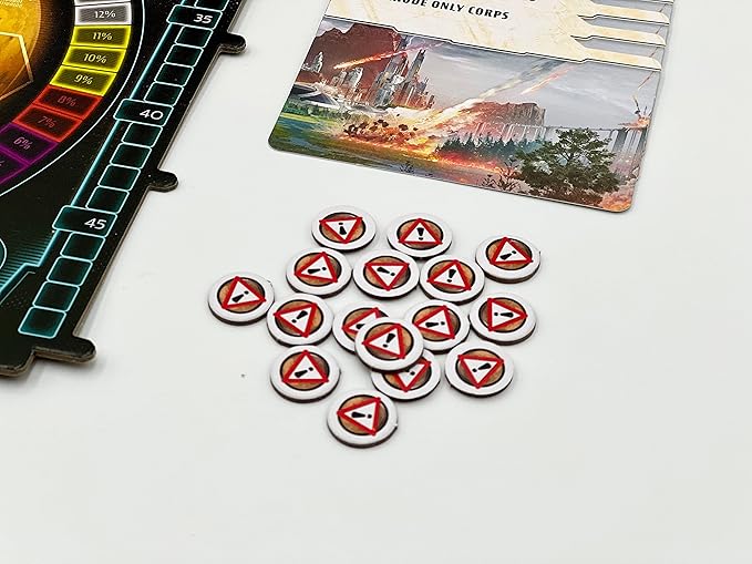 Stronghold Games Terraforming Mars Ares Expedition: Crisis - Cooperative Board Game Expansion - 2 to 4 Players, Ages 14+