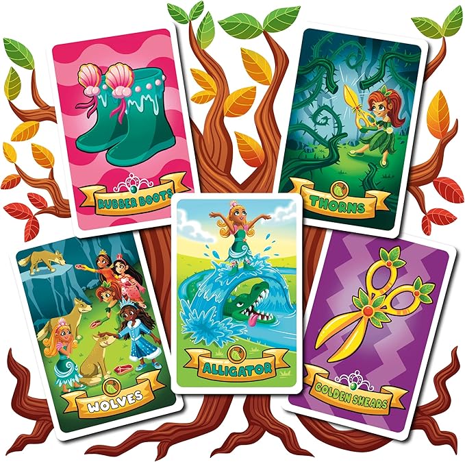 Jumping High Fives Princess Heroes Board Game - Cooperative Princess Castle Game for Kids Ages 4 and Up - Children Develop New Skills Through Play, Perfect for Family Fun Time