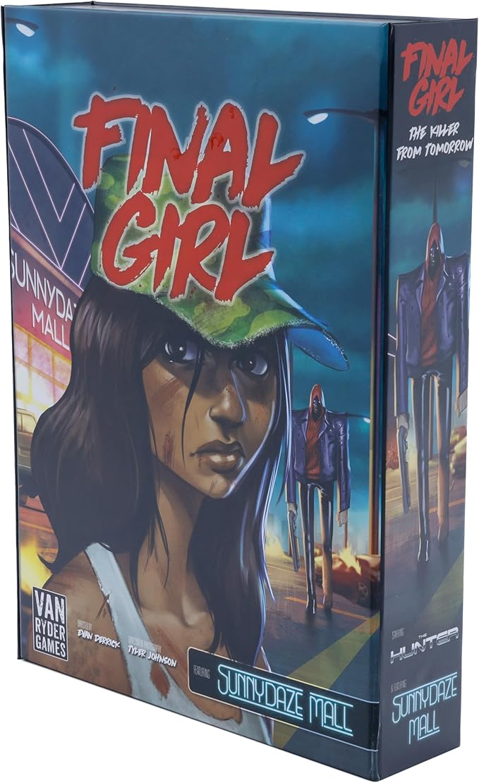 Horror Board Game - Final Girl - The Killer from Tomorrow - Feature Film Box - Core Box Required - 1 Player - 20-60 Minutes Gameplay - Teens & Adults, Ages 14+ (English Version)