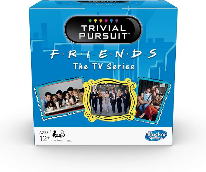 Hasbro Gaming Trivial Pursuit: Friends The TV Series Edition Party Game; 600 Trivia Questions for Tweens and Teens Ages 12 and Up (Amazon Exclusive)