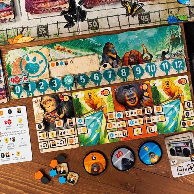 After Us Board Game by Pandasaurus Games - Evolutionary Strategy Game in a Post-Human World, Ages 13+, 1-6 Players, 40-60 Minute Playtime, Made by Pandasaurus Games