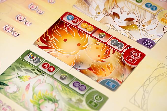 Inori Board Game - Cooperative and Competitive Worker Placement Strategy Game, Fun Family Game for Kids and Adults, Ages 10+, 2-4 Players, 40 Minute Playtime, Made by Space Cowboys