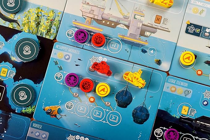 Burnt Island Games Endeavor Deep Sea – Exploration Strategy Board Game Underwater Adventure - 2025 Kennerspiel des Jahres Nominee - for 1 to 4 Players Ages 14+