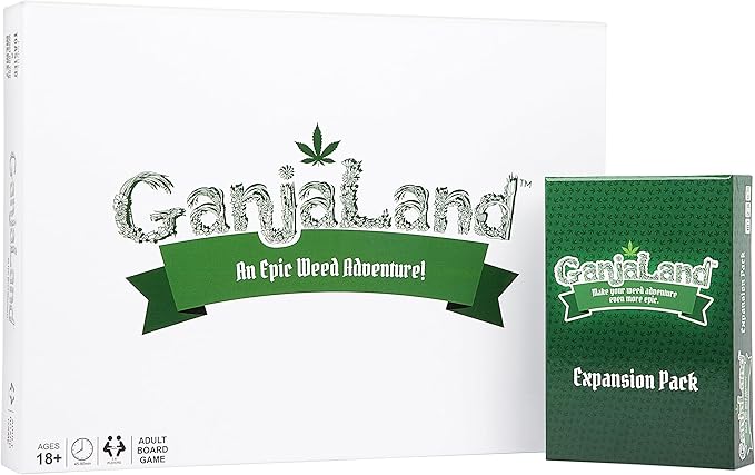 WHAT DO YOU MEME? Ganjaland EXPANSION Pack - 90 New Cards for The Epic Stoner Ganjaland Core Game