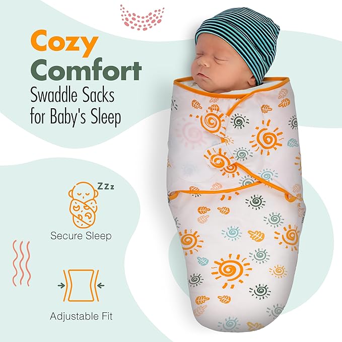 Newborn Montessori Toy Set 0-2 Month Infant Toys Black and White Book, Stroller Rattle, Organic Swaddle, High Contrast Flash Cards Elephant Animal Tummy Time