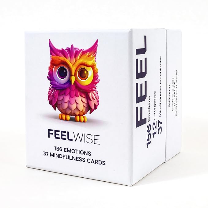 Emotional Intelligence Card Deck – Master Your Emotions with 156 Emotion Cards and 37 Micro-Mindfulness Technique Cards to Enhance Resilience and Thrive