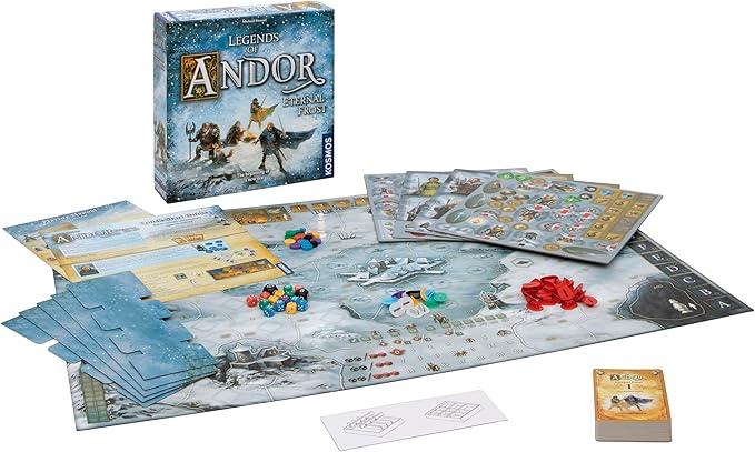 Thames & Kosmos Legends of Andor: Eternal Frost | Cooperative | Fantasy Game | Kosmos | Strategy Game | Storytelling | Adventure Game