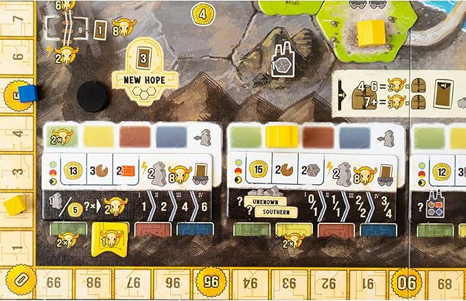 Boonlake Hand Management, Exploration Strategy Board Game, 1-4 Players, Ages 14+, 40 Minute per Player Game Play Multicolor