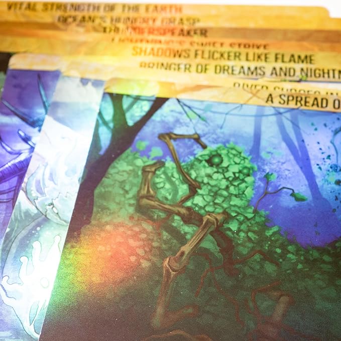 Greater Than Games | Spirit Island: Base Game - Foil Panels | Cooperative Strategy Board Game Accessory | Premium Component Upgrade