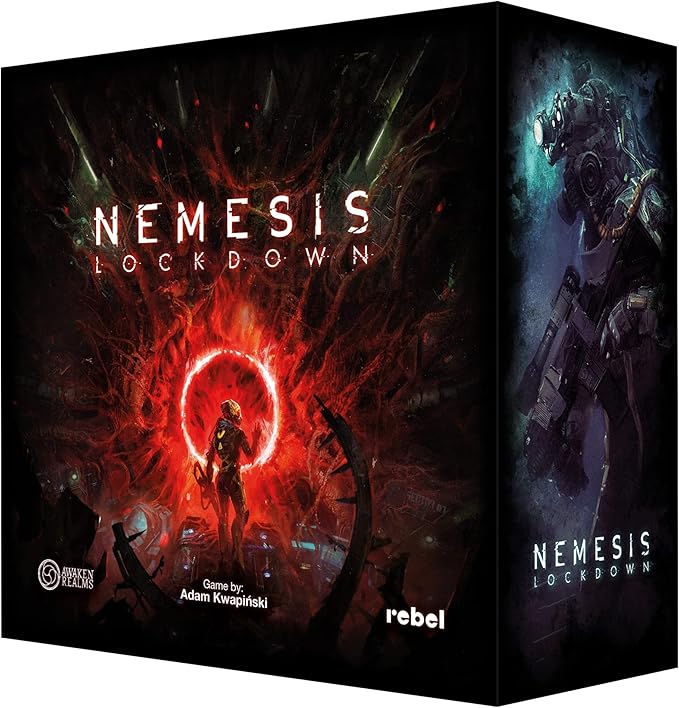 Rebel Nemesis: Cooperative Sci-Fi Horror Strategy Board Game for 1-5 Players