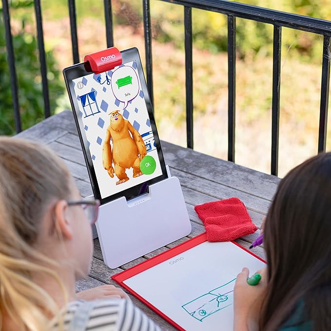 Osmo - Monster - Bring Real Life Drawings to Life - For iPhone, iPad or Fire Tablet - Educational Learning Games - STEM Toy Gifts for Kids - Ages 5 6 7 8 9 10 (Osmo Base Required - Amazon Exclusive)