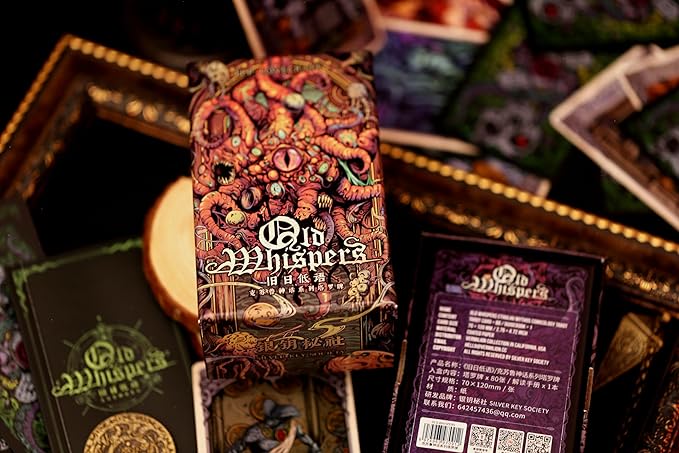 Cthulhu Collection Tarot Cards 78 Cards Divination Tool Fate Forecasting Cards Game Set Board Game (Tarot)