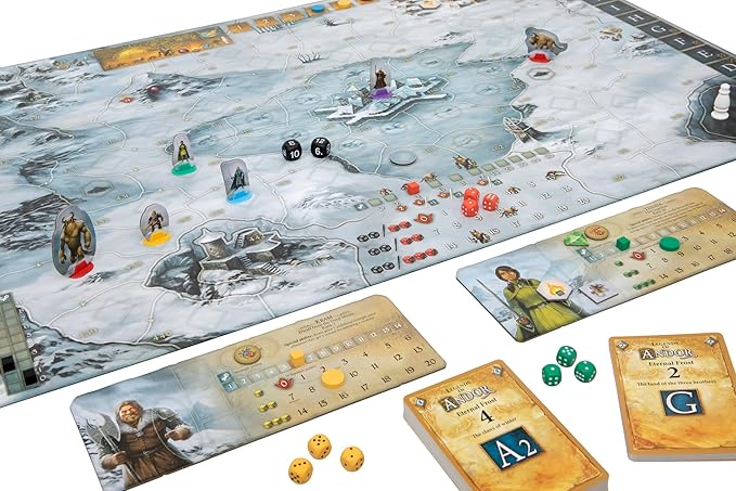 Thames & Kosmos Legends of Andor: Eternal Frost | Cooperative | Fantasy Game | Kosmos | Strategy Game | Storytelling | Adventure Game