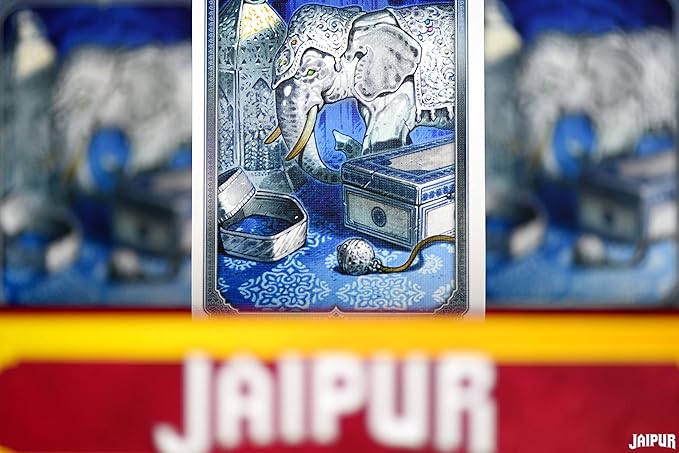 Jaipur Board Game (New Edition) - Fast-Paced Duel of Merchants! Strategic Trading and Market Gameplay for Kids & Adults, Ages 10+, 2 Players, 30 Minute Playtime, Made by Space Cowboys