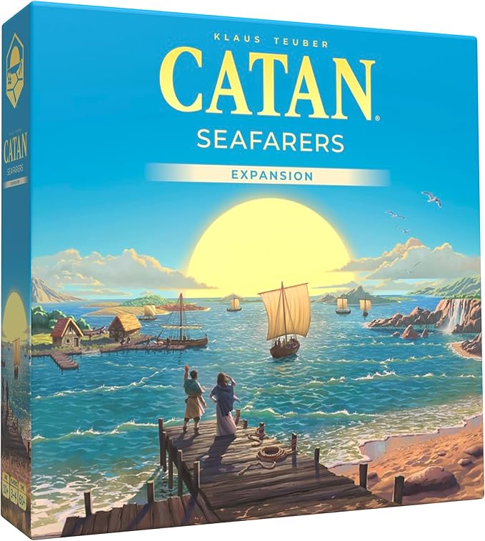 CATAN Seafarers Board Game Expansion (6th Edition) Strategy Game for Kids and Adults, Ages 12+, 3-4 Players, 60 Minute Playtime, Made by Catan Studio