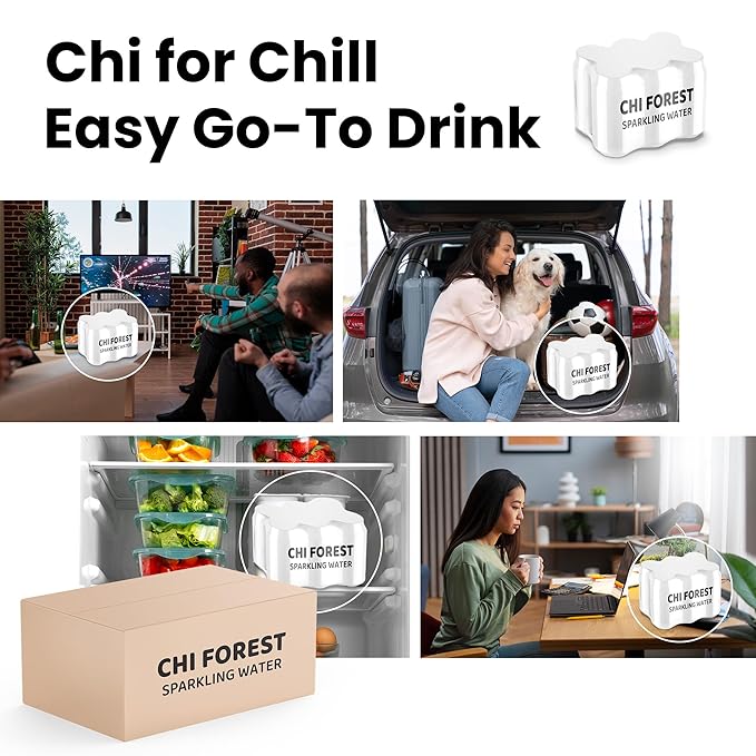 CHI FOREST Lychee Fizzy Sparkling Water (11.16 fl oz* 24)