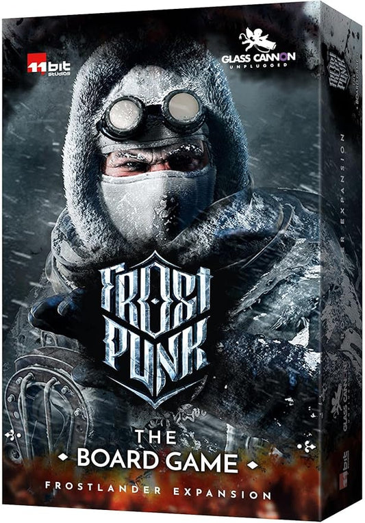 Frostpunk The Board Game Frostlander Expansion - New Cards and Exclusive Wooden Pawns! Cooperative Post-Apocalyptic Survival Game, Ages 16+, 1-4 Players, 120-150 Min Playtime, Made by Rebel Studio