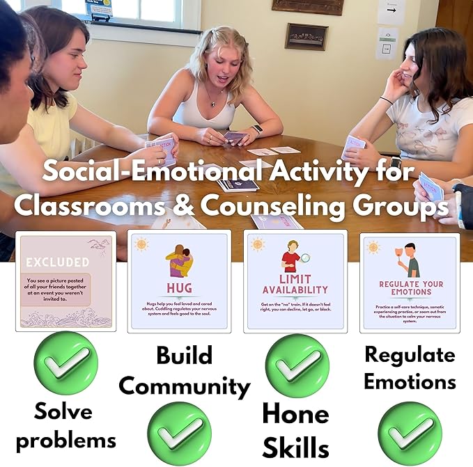 EnCompass Card Game โ Build Problem-Solving Skills to Handle Lifeโs Challenges| Empower Emerging Adults to Overcome Peer Pressure, Anxiety & Real-Life Obstacles | SEL Classroom Activity