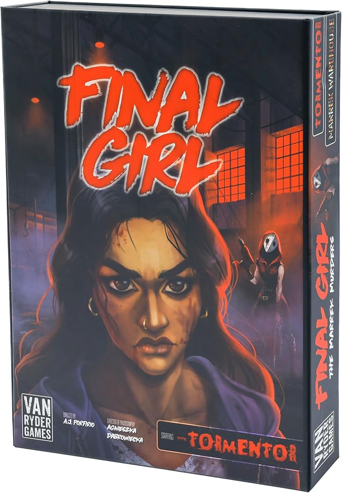 Horror Board Game - Final Girl - The Marrek Murders - Feature Film Box - Core Box Required - 1 Player - 20-60 Minutes Gameplay - Teens & Adults, Ages 14+ (English Version)