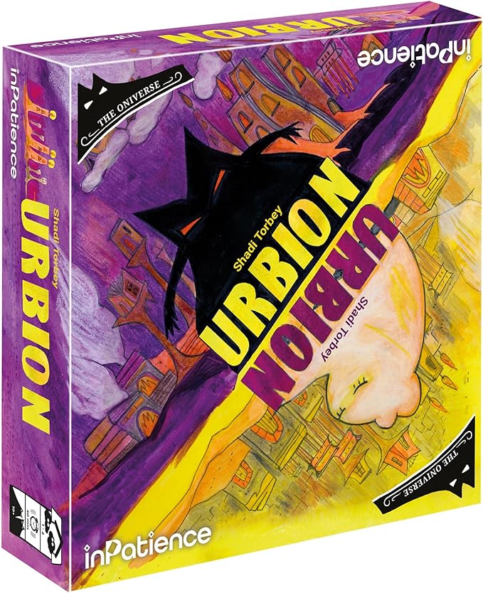 Urbion Card Game - Solo & Cooperative Dream Balancing Strategy Game, Fast-Paced Game with 7 Expansions for Kids & Adults Ages 10+, 1-2 Players, 30 Minute Playtime, Made by inPatience