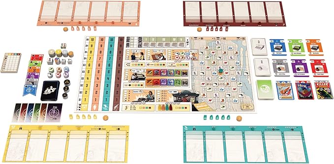 Age of Comics: The Golden Years | The Comic Book Publishing Game | Build Your Comic Empire During The Golden Age of Comics | Immersive Strategy Game for 1-4 Players, 60-110 Mins, Ages 14+