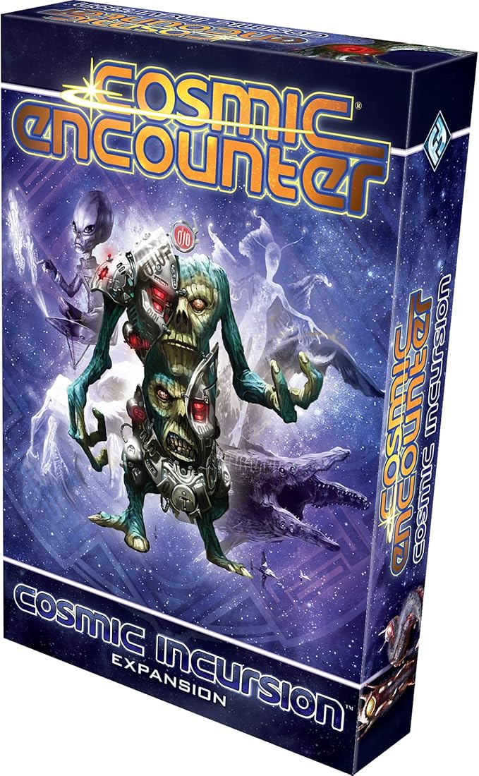 Cosmic Incursion Board Game EXPANSION - Classic Strategy Game of Intergalactic Conquest for Kids and Adults, Ages 14+, 3-6 Players, 1-2 Hour Playtime, Made by Fantasy Flight Games