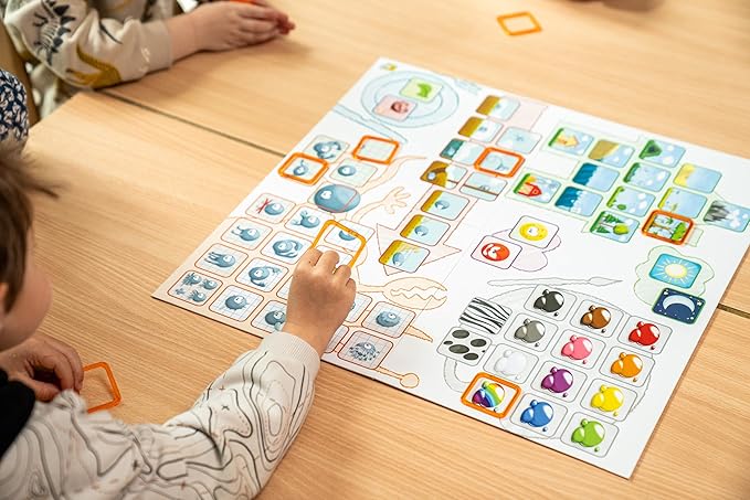 Concept Kids Animals - Cooperative Animal Guessing Game for Children! Fun Family Board Game for Kids & Adults, Ages 4+, 2-12 Players, 20 Minute Playtime, Made by Repos Production