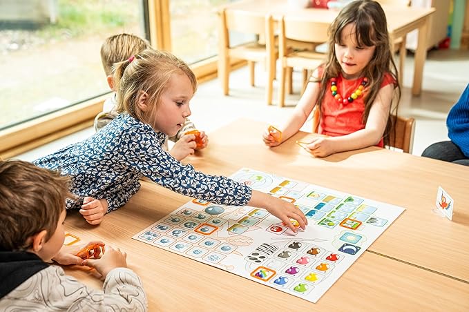 Concept Kids Animals - Cooperative Animal Guessing Game for Children! Fun Family Board Game for Kids & Adults, Ages 4+, 2-12 Players, 20 Minute Playtime, Made by Repos Production