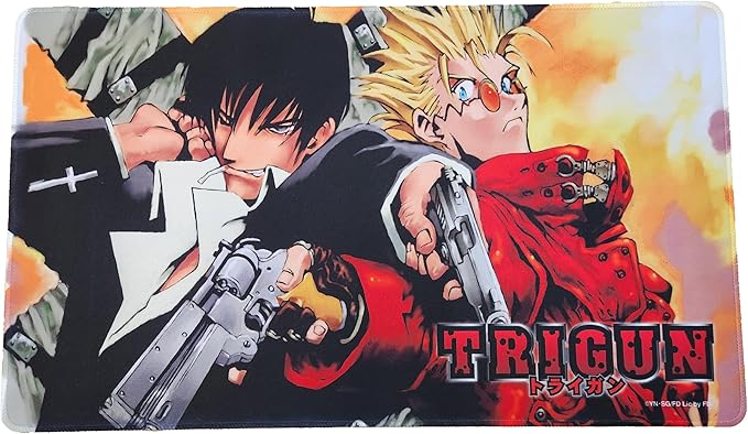 Trigun Wolfwood & VASH Playmat
