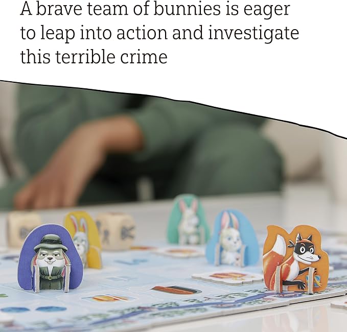The Bunnies Patrol | Family Board Game | Board Game for Adults and Family | Adventure Board Game | Ages 5+ | for 2 to 4 Players | Average Playtime 20 Minutes