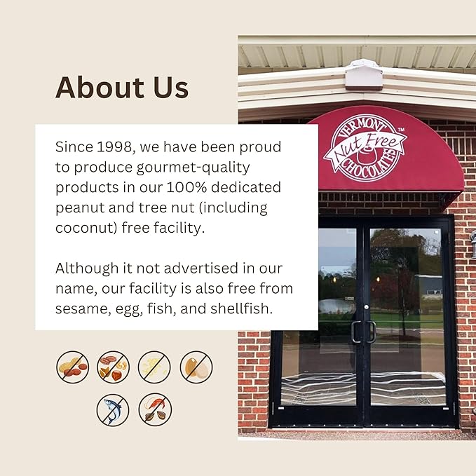 Vermont Nut Free Chocolates Covered Mini Twist Pretzels (Dark Chocolate) 7 Ounces, Nut-Free, Egg-Free, Kosher