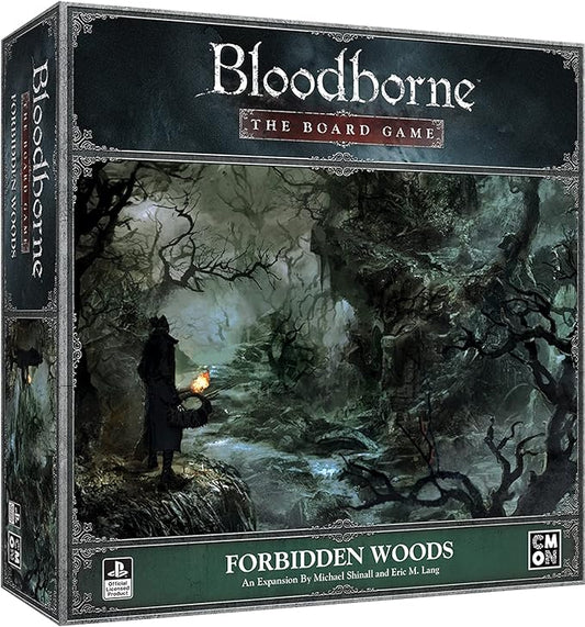 CMON Bloodborne The Board Game Forbidden Woods Expansion | Strategy Game | Horror Game | Cooperative Game for Adults and Teens | Ages 14+ | 1-4 Players | Average Playtime 60-90 Minutes | Made by CMON