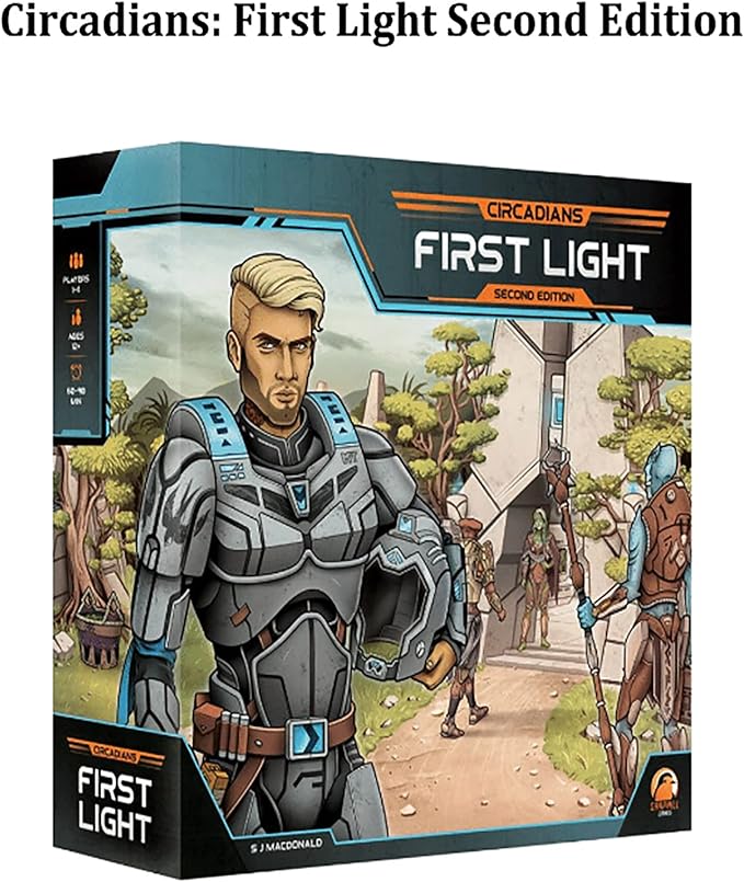 Renegade Game Studios Circadians: First Light Second Edition - Strategy Boardgame, Ages 14+, 1-4 Players, 60-90 Min
