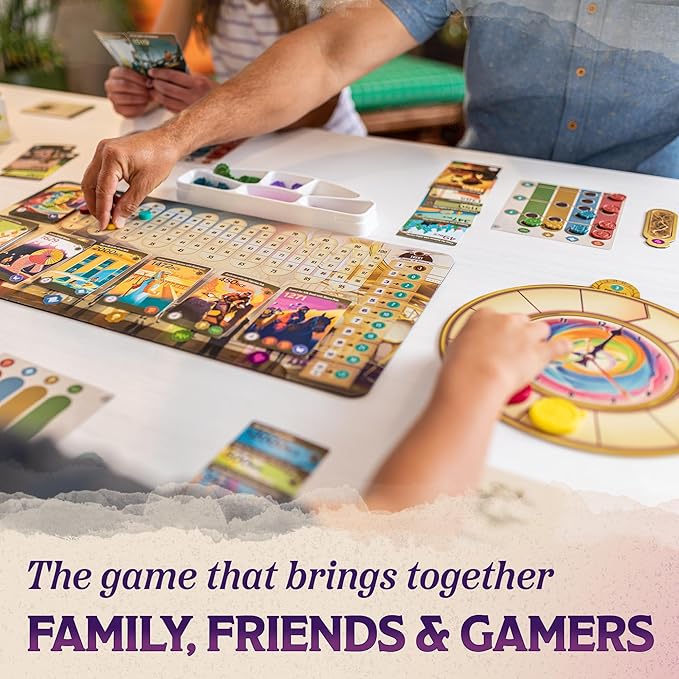 Underdog Games Trekking Through History: The Award-Winning Family Board Game | Great for Kids Ages 10 and Up & No History Knowledge Needed | Easy to Learn & Fun for Family Game Night | Designed