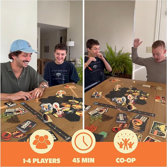 Spin Master Games, SolidRoots Escaping Extinction, Cooperative Strategy Board Game from The Makers of Mind The Gap, for Kids & Family, 1-4 Players, for Ages 12 & Up