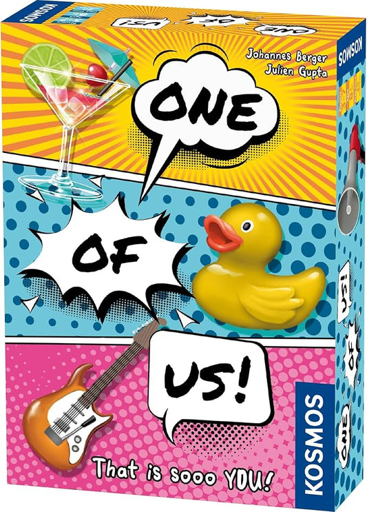 Thames & Kosmos One of Us - Cooperative Party Game | ICE Breaker | Color-Blind Friendly | Casual | Voting Game