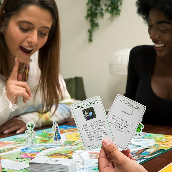 WHAT DO YOU MEME? Ganjaland EXPANSION Pack - 90 New Cards for The Epic Stoner Ganjaland Core Game