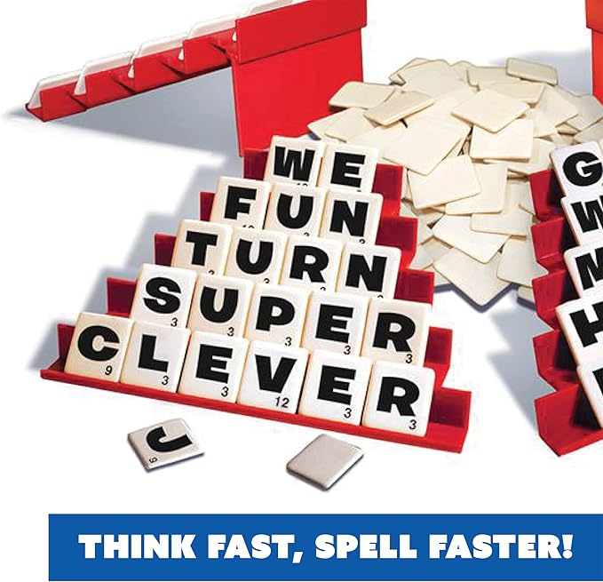Dabble® Word Game | Fast-Paced Family Board Game | Enhances Spelling and Vocabulary for All Ages | Spell The First Five Words | Award-Winning and Educational Learning Game | Great Game for All Ages