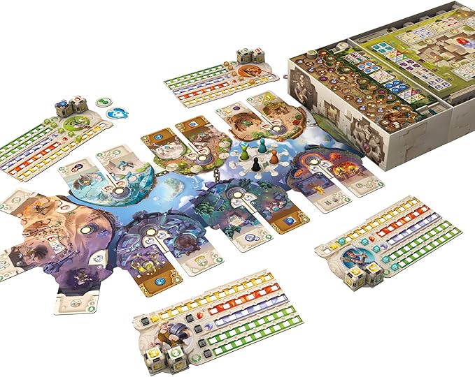 Dice Forge Rebellion Board Game Expansion - New Challenges, More Glory! Dice Crafting Strategy Game, Fun Family Game for Kids & Adults, Ages 10+, 2-4 Players, 45 Minute Playtime, Made by Libellud