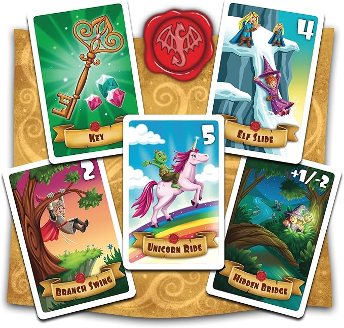 My First Dragon Adventure Board Game - Kids Save The Kingdom, Beginner Fantasy Adventure Game for Children 5+, Exciting Hands-On Dragon Fun for Family Game Night